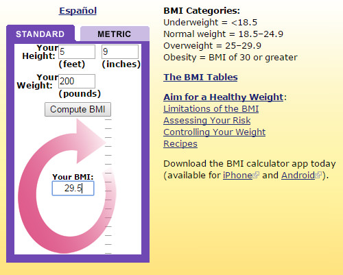BMI Calculator