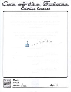 An Honorable Mention goes to Clara for her environmentally sensitive, low fuel, high speed, low traffic solution. Great idea, but we felt like it needed a little more detail to win.
