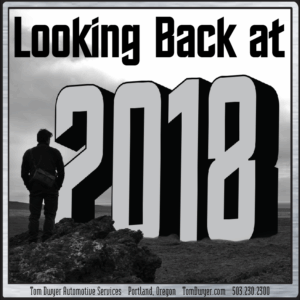 Feature lookback 2018